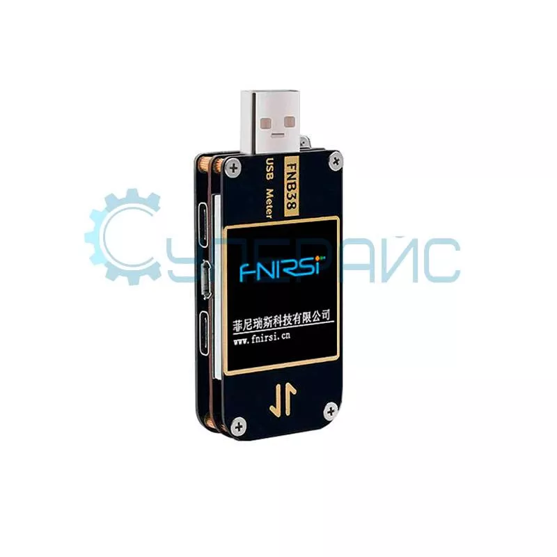 USB тестер тока и напряжения FNIRSI FNB38