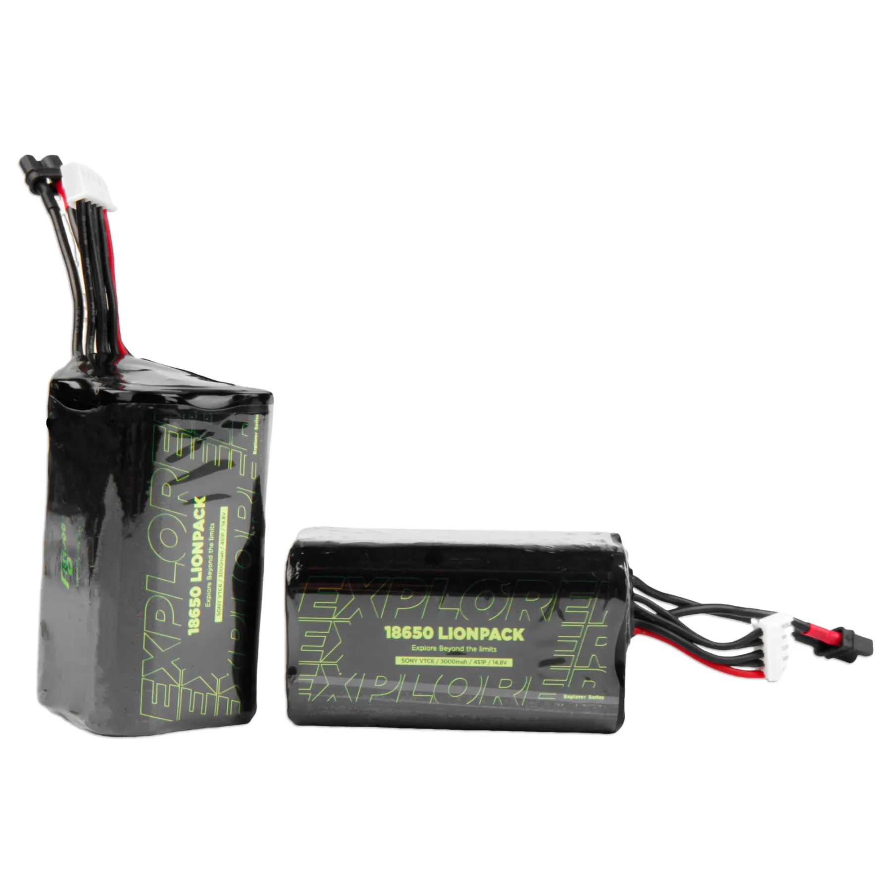 Аккумулятор Flywoo (ФлайВу)  Explorer (Исследователь)  Lionpack (Лионпак)  18650 3000мАч 4S Li-ion (XT30)