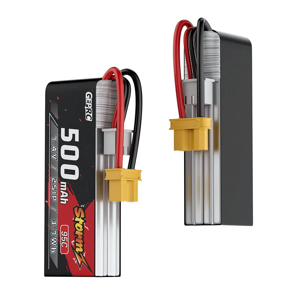 Аккумулятор GepRC Storm (Шторм)  2S 500mAh 95C XT30