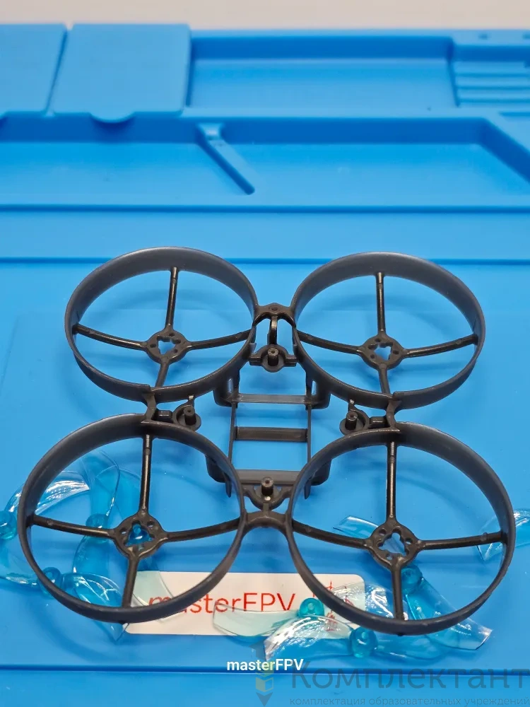 FPV комплект ЗИП для квадрокоптера Mobula (Мобула) 7 HappyModel Moblite (Моблайт) 7 v4 Black (Черный)  рама+канопа+пропеллеры 8 шт. (40 mm, 1610-2, 1,5mm)