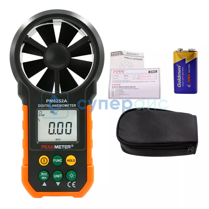 Анемометр Peakmeter 6252A