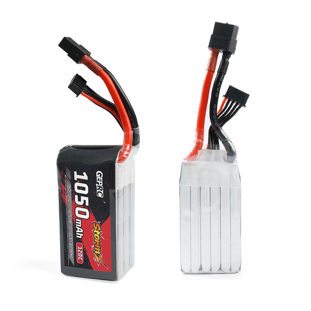 Аккумулятор GEPRC Storm (Шторм)  6S 1050mAh 120C Lipo (Липо) 