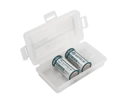 Аккумуляторные батареи RCR123 ARTELV (АРТЕЛЬВ) 3.7V Li-Ion 750 mAh
