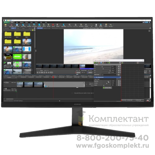 Станция записи и монтажа видео и аудио, лицензионное программное обеспечение