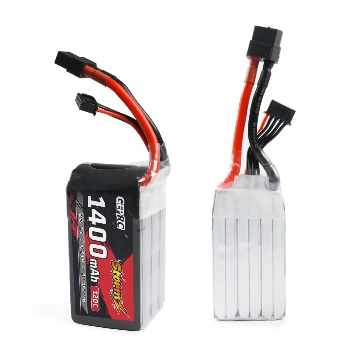 Аккумулятор GEPRC Storm (Шторм)  6S 1400mAh 120C Lipo (Липо) 