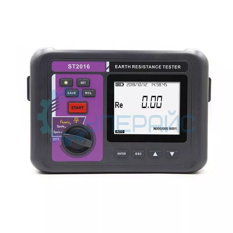 Цифровой измеритель сопротивления заземления Nicetymeter ST2016