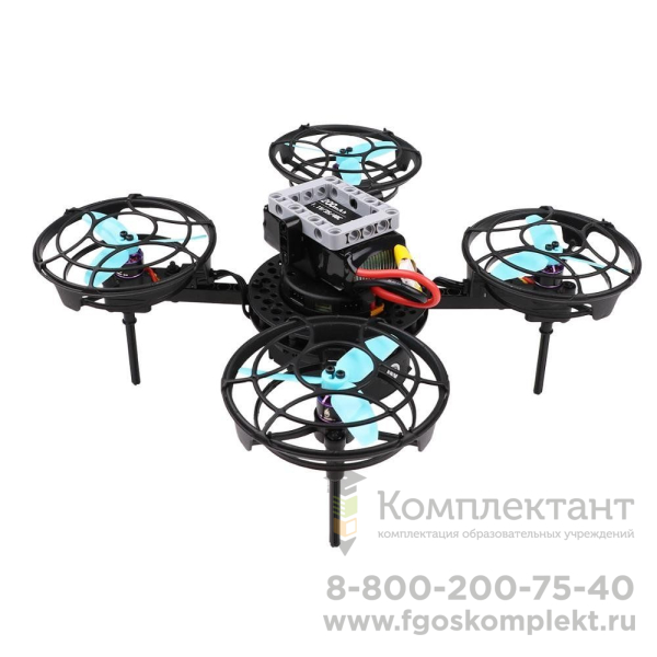 Квадрокоптер для образования Makefire Ghost (Мейкфайр Гост)  II. Набор развивающий инженерное и логическое мышление, творческие способности и навыки программирования.