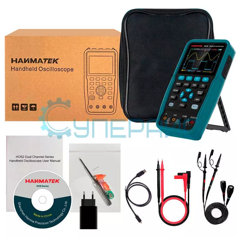 Осциллограф с мультиметром HANMATEK HO102