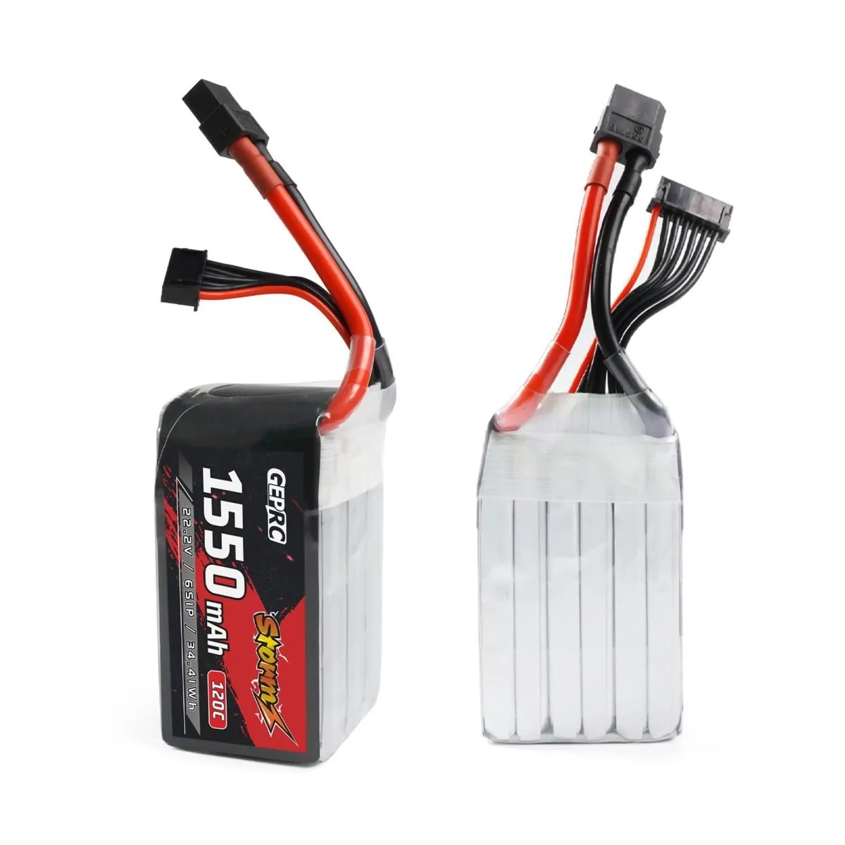 Аккумулятор GEPRC Storm (Шторм)  6S 1550mAh 120C Lipo (Липо) 