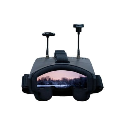 Очки 5.8G FPV Goggles (Очки)  40CH Двойной аккумулятор DVR приемника
