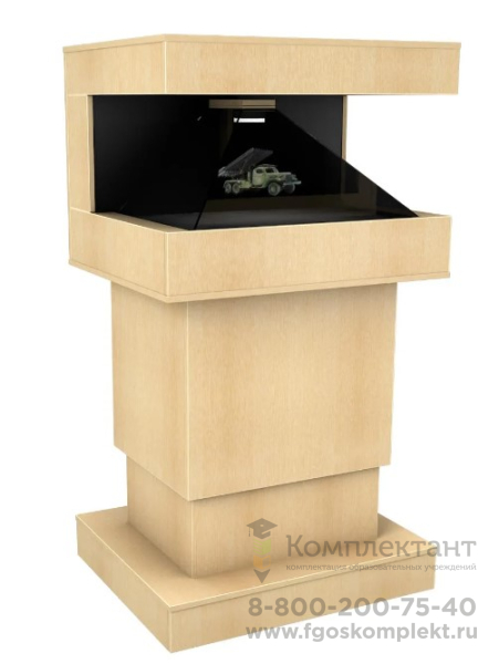 Напольная 3D пирамида «AVKompleks» на электроподъёмном механизме