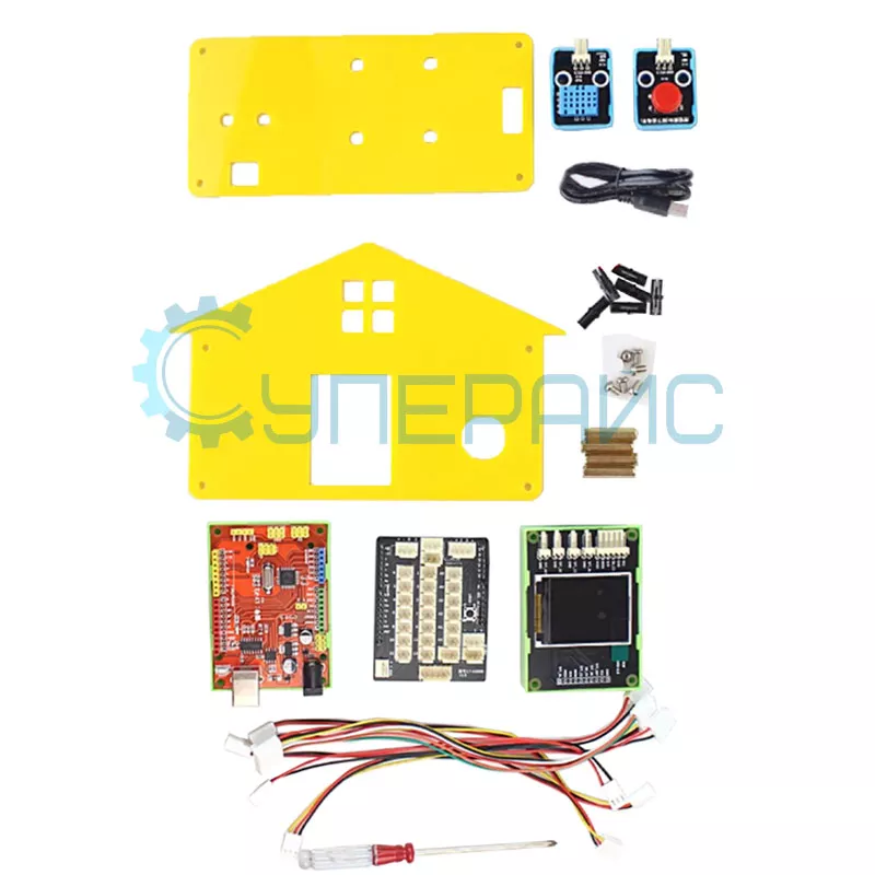 DIY набор для сборки датчика температуры и влажности, на Arduino-совместимой плате