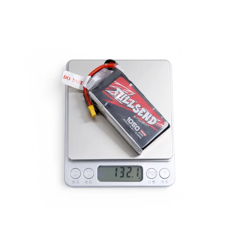 Аккумулятор iFlight Fullsend (Полная отправка) 1050мАч 4S 120C LiPo (XT30)