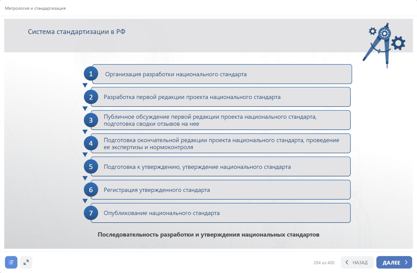 Метрология и стандартизация