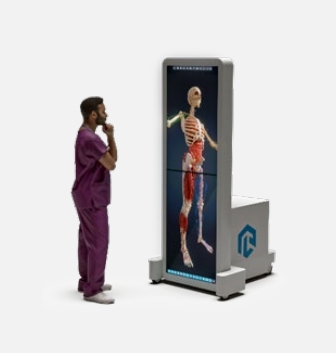 Интерактивный анатомический стол «PL-Anatomy Tab Flip (Сальто)  (полноростовой поворотный)»