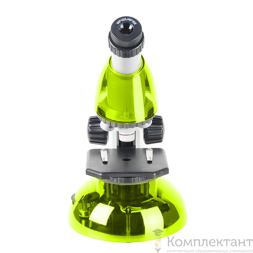 Микроскоп Микромед Атом 40x-640x (лайм)