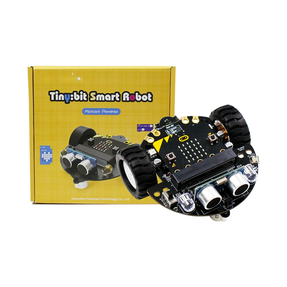 Программируемый робот-машинка micro:bit (микро: бит)  Yahboom Tiny:bit (Тини:бит) 