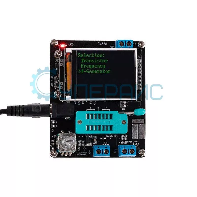Многофункциональный ESR тестер FNIRSI GM328, русский интерфейс