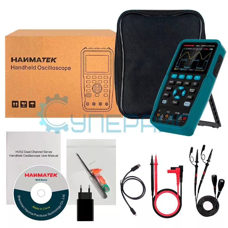 Цифровой запоминающий осциллограф HANMATEK HO52