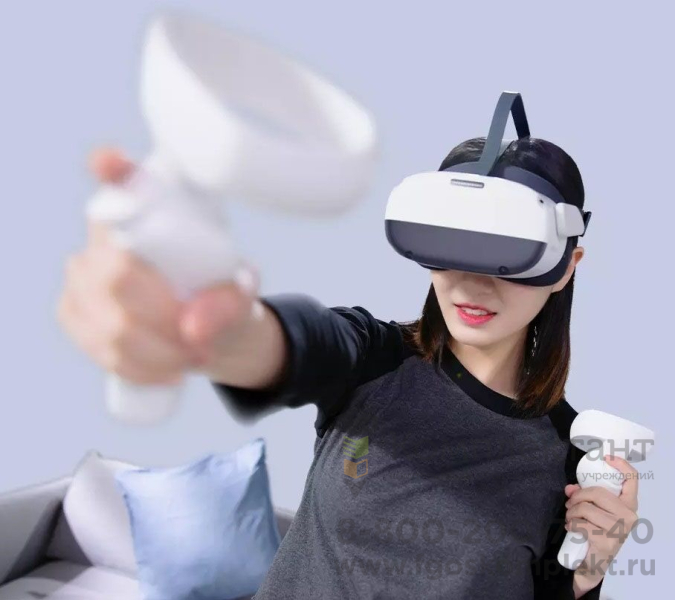 Автономный шлем и Программное обеспечение для работы VR по основам безопасности жизнедеятельности ( ПК в комплекте)