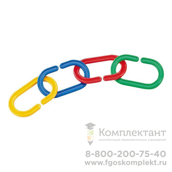 Соедини кольца. Набор, развивающий мелкую моторику, координацию и силу движений, творческое и логическое мышление