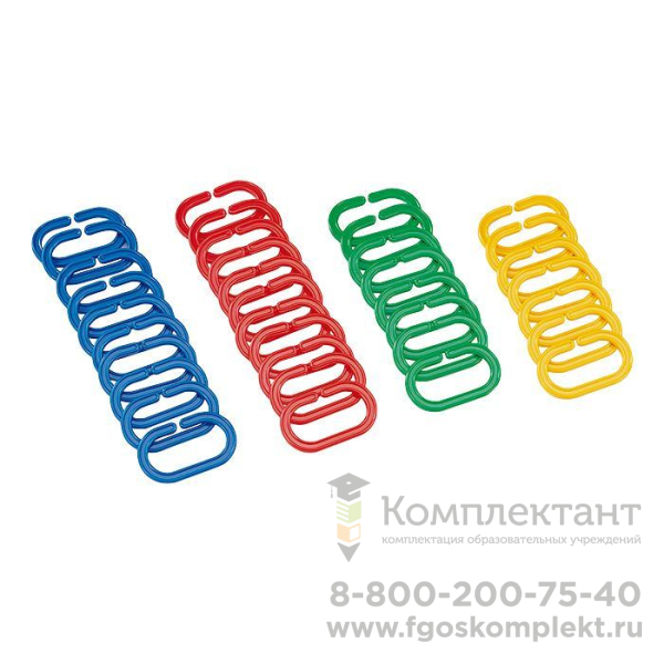 Соедини кольца. Набор, развивающий мелкую моторику, координацию и силу движений, творческое и логическое мышление