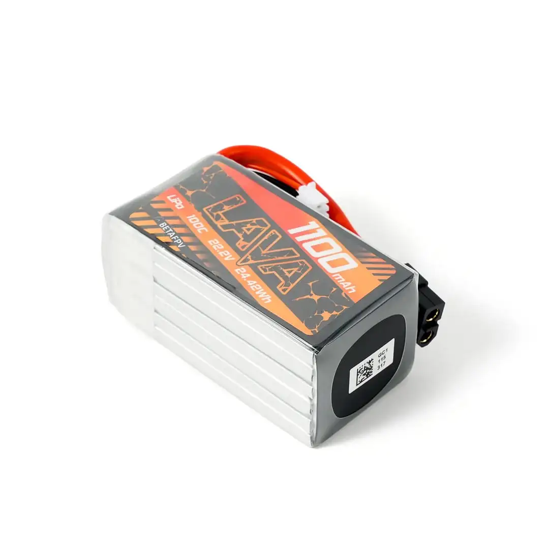 Аккумулятор BETAFPV LAVA (Лава) 6S 1100mAh LiPo