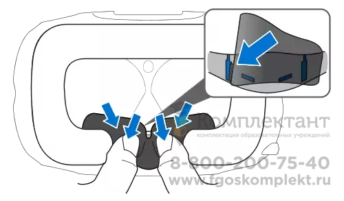 Накладка для носа HTC Vive