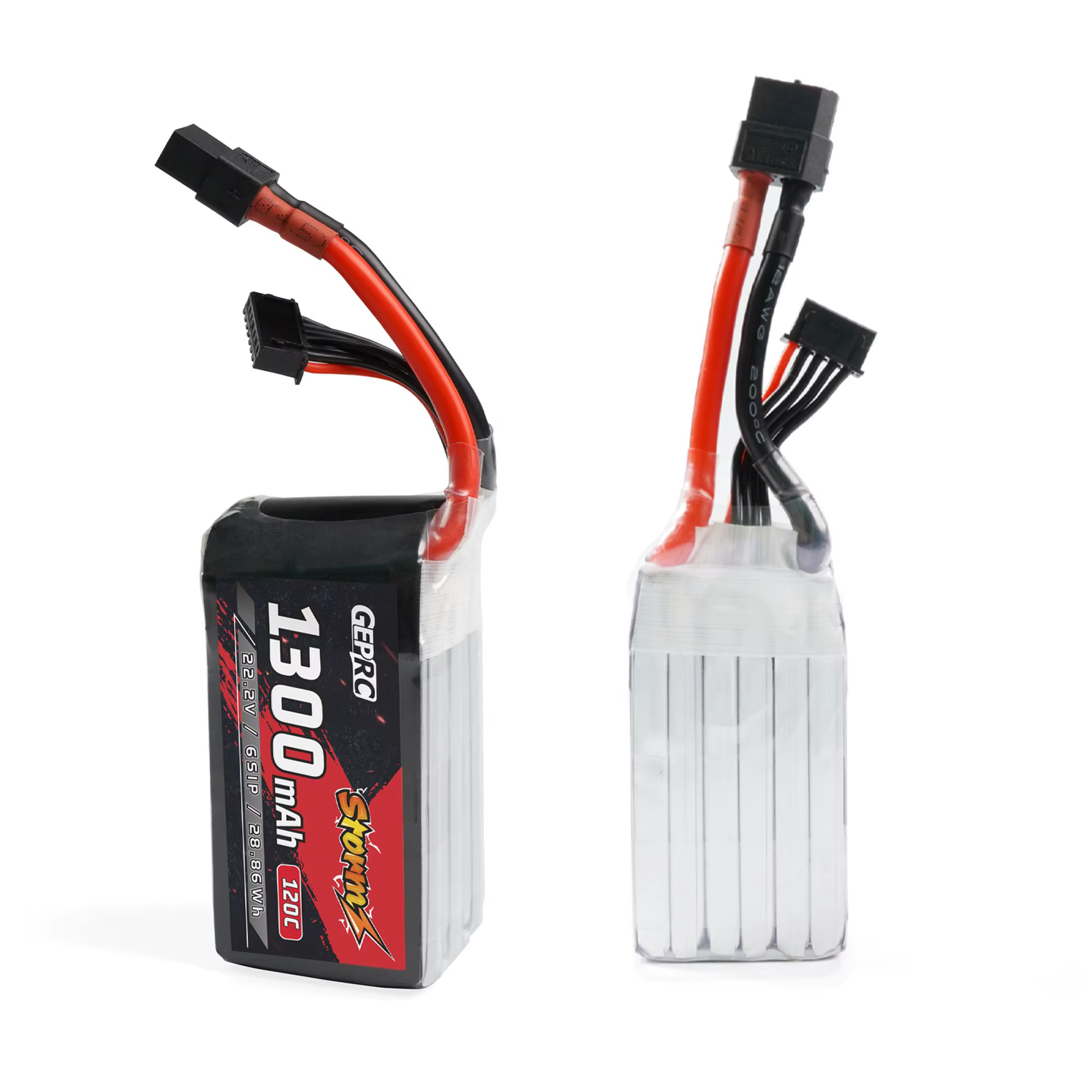 Аккумулятор GEPRC Storm (Шторм)  6S 120с 1300 mAh