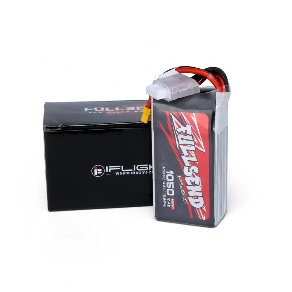 Аккумулятор iFlight Fullsend (Полная отправка) 1050мАч 4S 120C LiPo (XT30)